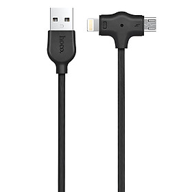 CÁP SẠC 2IN1 LIGHTNING VÀ MICRO USB HOCO X10