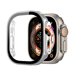 Mua Ốp case có mặt kính bảo vệ Dux Ducis Hamo Series Hard PC dành cho Apple Watch Ultra 2/ Ultra_ Hàng chính hãng