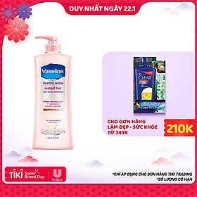 Sữa Dưỡng Thể Trắng Da Vaseline Instant Fair Chai (350ml)