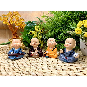 Mua Bộ 4 tượng chú tiểu cầm kỳ thi họa ( Mẫu độc quyền )