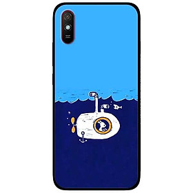 Ốp lưng dành cho Xiaomi Redmi 9 - Redmi 9A - mẫu Thỏ Lặn