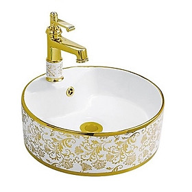 Mua Lavabo rửa mặt/Chậu rửa mặt hoa văn