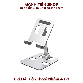 Mua Giá đỡ điện thoại hợp kim nhôm AT-1 gấp gọn tiện dụng - hàng chính hãng