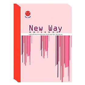 Lốc 10 quyển vở kẻ ngang có lề B5 New way Hải Tiến 5211 / 5228 - Tập sinh viên Hải Tiến