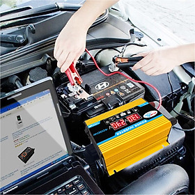 Modified Sine Wave Inverter High Frequency 4000W Peak Power Watt Power Inverter DC 12V to AC 220V Converter Car Power