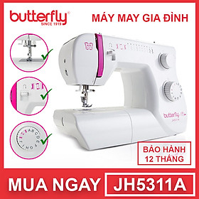 Máy May Gia Đình Cơ Bản Butterfly JH5311A - Hàng Chính Hãng