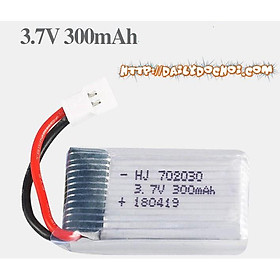 Mua Pin sạc 3.7v dung lượng 300mAh chân cắm trắng dẹt p2.54