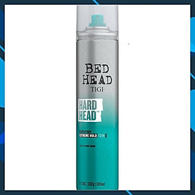 Keo xịt tóc cực kỳ giữ nếp cấp độ 6 HARD HEAD TRAVEL SIZE 385ml [ THẾ HỆ MỚI TIGI ]- Chính Hãng