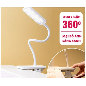 Đèn LED để bàn- Ánh sáng vàng tự nhiên, loại bỏ sắc xanh, bảo vệ mắt