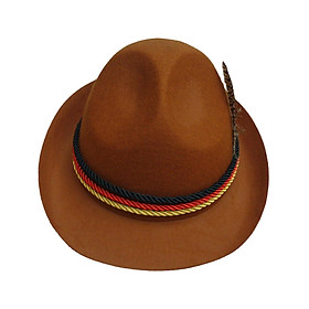 Adult Festival Brown Hat German Hat for Festival for Festival Party