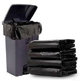 Bao đựng rác cực đại PE đen siêu bóng (rộng 90x dài 120cm) và 120cm*150cm