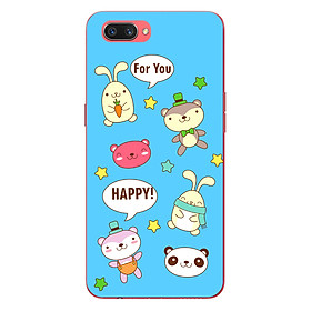 Ốp lưng dẻo cho Realme C1_0514 HAPPY02 - Hàng Chính Hãng