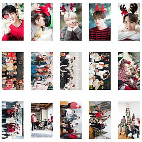 Bộ Lomo card BTS Merry Christmas