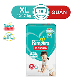 Tã Quần Pampers Giữ Dáng Mới Gói Trung XXL16/XL18