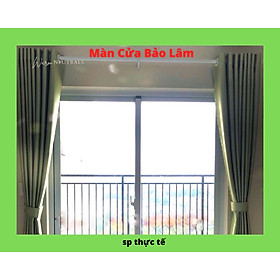 Mua Rèm Cửa Sổ   Rèm cửa chống nắng  cản sáng - Màu Xanh Cốm