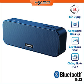 Loa Bluetooth HXSJ V6 Bản Mở Rộng Hỗ Trợ Kết Nối Bluetooth 5.0, Thẻ Nhớ, USB, Công suất 2 loa 10W Nhiều Màu Sắc – Hàng chính hãng