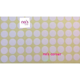 Mua Giấy decal tem dán hình tròn nhiều size 10 tờ/xấp