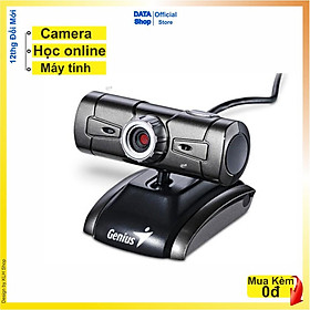 Mua camera học online  webcam học trực tuyến HD cho học sinh và làm việc họp hành cắm lap top máy tính Genius 320 - Hàng chính hãng