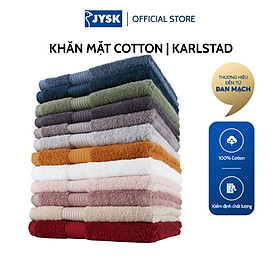 Khăn mặt cotton | JYSK Karlstad | 28x30cm nhiều màu
