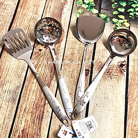 Mua  MỚI  Bộ Vá Sạn Inox Cán Bông Sắc Sảo. Chuyên phục vụ Sp Gia dụng  Khuôn làm bánh  Dụng cụ học Sinh  Nhà hàng  Quán ăn 