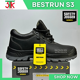 Mua Giày Bảo Hộ Lao Động Safety Jogger Bestrun S3  Bestboy S3  Da Cao Cấp chống đinh  Chống Trơn Trượt  Chống Va Đập  Chống Tĩnh Điện Sử Dụng trong Công Trình Xây Dựng