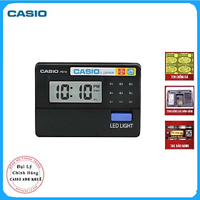 Đồng Hồ Báo Thức Du Lịch - Để Bàn Điện Tử Casio PQ-10-1R