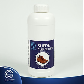 Can dung dịch vệ sinh giày da lộn Enito Suede Cleaner 1000ml