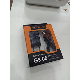 Mua Bộ cốc và cáp sạc Genshai GS08 cho cổng Micro USB