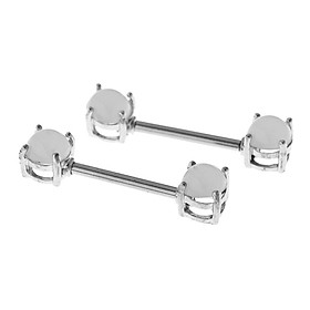 1 Pair Vintage Women  Bar  Stainless Steel  Jewelry