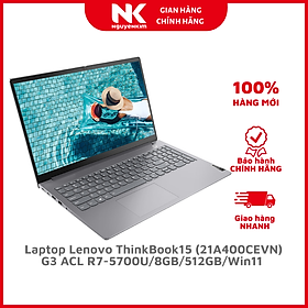 Mua Laptop Lenovo ThinkBook15 G3 ACL R7-5700U/8GB/512GB/Win11 (21A400CEVN) - Hàng Chính Hãng