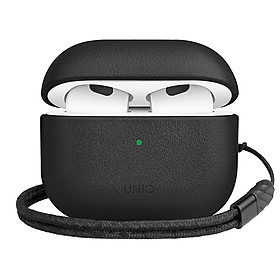 Ốp dành cho Air-pods 3 hiệu UNIQ Terra Geniune Leather-Hàng chính hãng