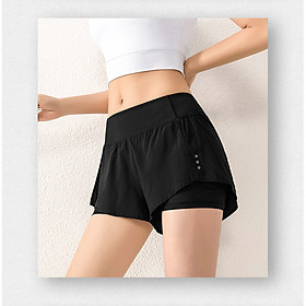 >> SO SÁNH GIÁ QUẦN TẬP GYM NỮ CAP CAO TẬP YOGA THỂ THAO | Shopee Lazada Sendo Tiki | Nên mua ở đâu rẻ nhất 124 Quần Đùi Thể Thao Tập Gym Nữ 2 Lớp Cap Cao, Mang Tập Gym, Yoga, Aerobic, Zumba Nữ Có Túi Đựng Điện Thoại, Vải Co Giãn Tốt, Mặc Tôn Dáng, Giặt Nhanh Khô