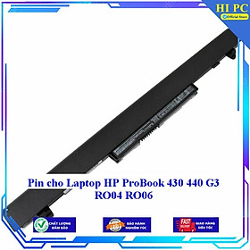 Pin cho Laptop HP ProBook 430 440 G3 RO04 RO06 - Hàng Nhập Khẩu 