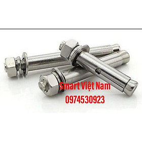 Hình ảnh Tắc kê nở inox 201 M8 Combo 10 Chiếc