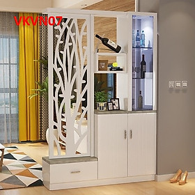 Mua Tủ kệ trang trí kiêm vách ngăn phòng VKVN07 - Nội thất lắp ráp Viendong Adv