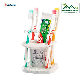 Mua CỐC - GIÁ - LY CẮM BÀN CHẢI  VÀ KEM ĐÁNH RĂNG 1346 VIỆT NHẬT - TADAHOME