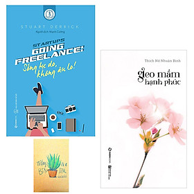 Combo Going Freelance: Sống Tự Do, Không Âu Lo và Gieo Mầm Hạnh Phúc( Tăng Kèm Sổ Tay)