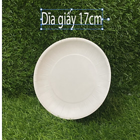 Mua Combo 50-100 Dĩa giấy trắng đựng thức ăn nhiều kích cỡ tiện lợi an toàn  đảm bảo vệ sinh  bảo vệ môi trường - E Green Dùng 1 Lần
