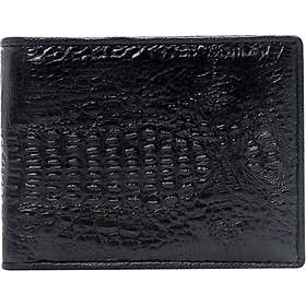 Ví Nam Da Cá Sấu Nguyên Con Nhỏ Huy Hoàng HT2225 (12.5 x 10 cm) - Đen