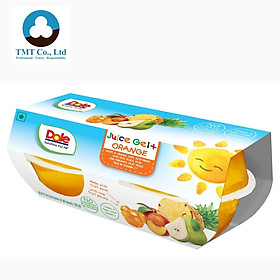 Thạch Trái Cây Từ Nước Ép Cam Dole 6bl x 4hủ x 93g