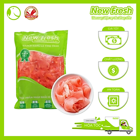 Gừng Hồng Nhật Bản Chuyên Ăn Kèm Với Sushi Sashimi - Túi 500Gr