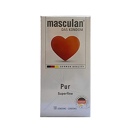 Bao Cao Su Siêu Mỏng Có Mùi Thơm Của Đức Masculan Pur - H10