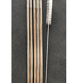 Mua Combo 5 ống hút thẳng inox trắng + cọ rửa