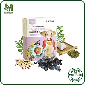 Trà Ngủ Ngon Dalahouse Hộp 50g - Thanh Nhiệt, Mát Gan, Cải Thiện Giấc Ngủ, Tốt Cho Tim Mạch, Giảm Cân, Eatclean, Healthy