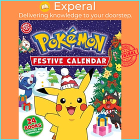 Sách - Pokemon: Festive Calendar - A Festive Collection of 24 Books, Activites and Su by Pokemon (UK edition, hardcover)