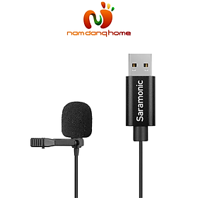 Mua Micro thu âm Saramonic SR-ULM10L - Thiết bị ghi âm chuyên nghiệp tương thích máy tính công nghệ Plug and Play hiện đại - Hàng nhập khẩu