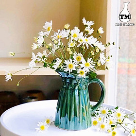 Mua Lọ Hoa Gốm Sứ Dáng Bình Sữa Men Hoả Biến Xưởng Gốm TM Bat Trang