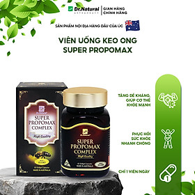 Viên Uống Keo Ong Bồi Bổ Sức Khỏe Dr Natural Super Propomax 60 Viên | Tăng Sức Đề Kháng, Phục Hồi Sức Khỏe Nhanh Chóng - Hàng Chính Hãng