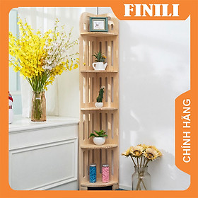 Mua Kệ góc 5 tầng trang trí gỗ thông  kệ trang trí góc nhà nghệ thuật FH72