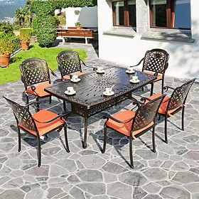 Mua Bàn ghế ngoài trời - Bàn sân vườn BV7 Linhlandecor ( giá mình bàn)